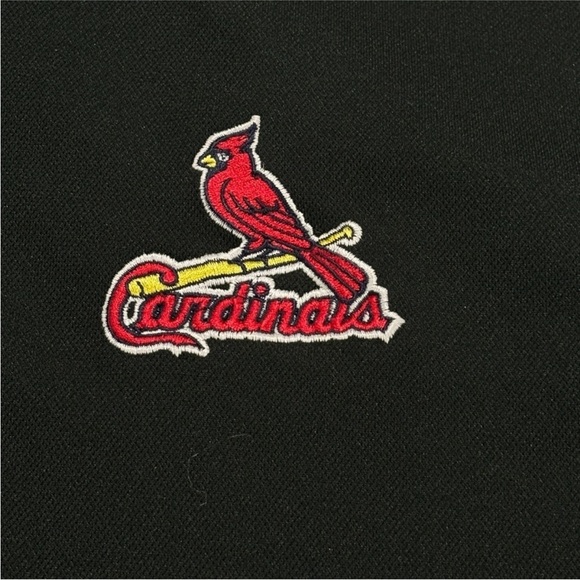 Nike St. Louis Cardinals Men's black Pro Victory Golf Polo size small - Picture 3 of 10